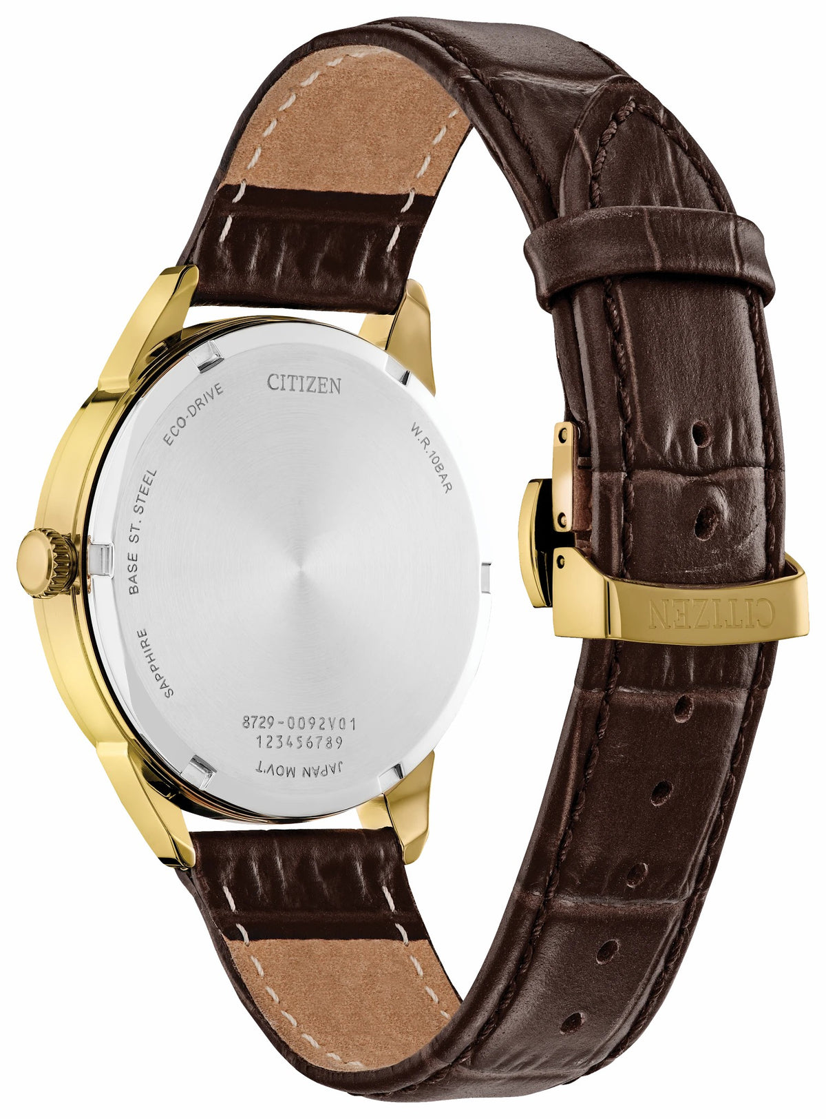 Rolan Black Dial Leather Strap BU2112-06E - Citizen Customer Favorite
