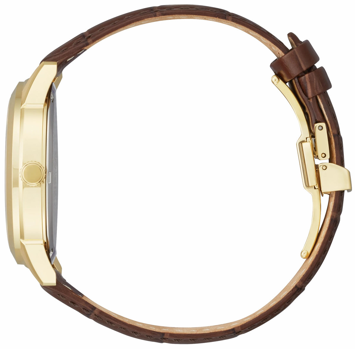 Rolan Champagne Dial Leather Strap AW0092-07Q - Citizen Featured