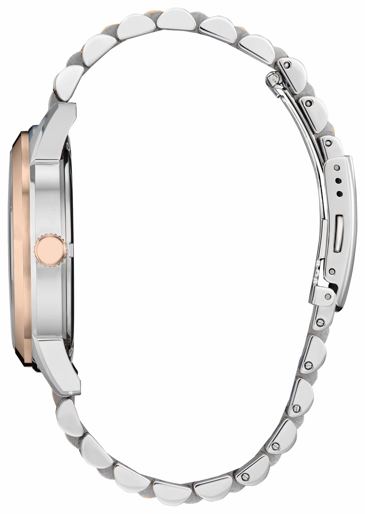 Rolan Brown Dial Stainless Steel Bracelet AW0156-57X - Citizen Deals