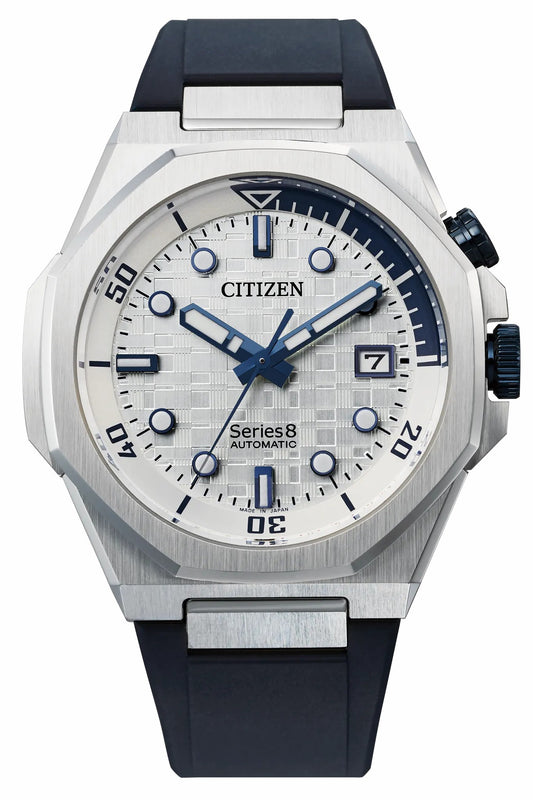 Series8 890 White Dial Polyurethane Strap NB6060-07A - Citizen Great Value