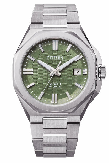 Series8 Green Dial Stainless Steel Bracelet NB6080-51W - Citizen Trending