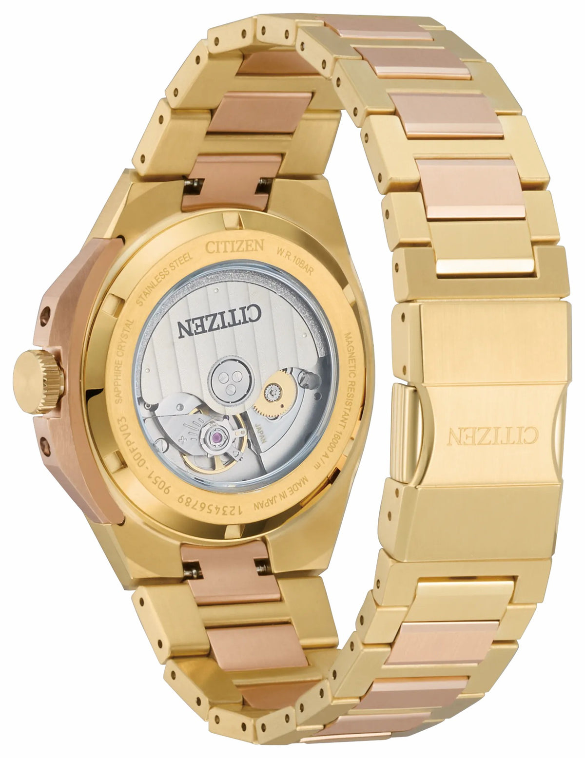 Series8 Brown Dial Stainless Steel Bracelet NB6085-57W - Citizen Smart Buy
