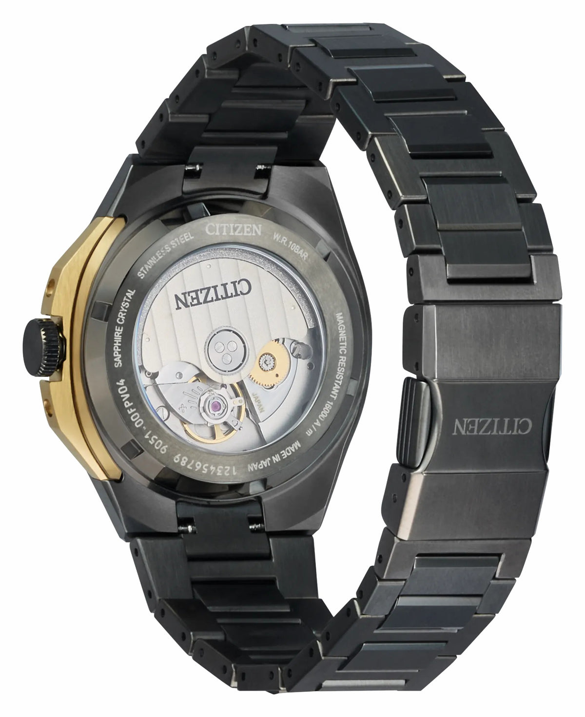 Series8 Black Dial Stainless Steel Bracelet NB6086-54E - Citizen Everyday