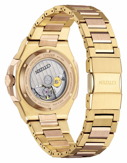 Series8 880 GMT Black Dial Stainless Steel Bracelet NB6033-51E - Citizen Customer Favorite