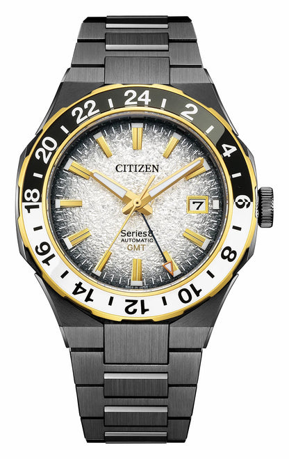 Series8 880 The Seasons Winter Silver-Tone Dial Stainless Steel Bracelet NB6035-55H - Citizen Exclusive