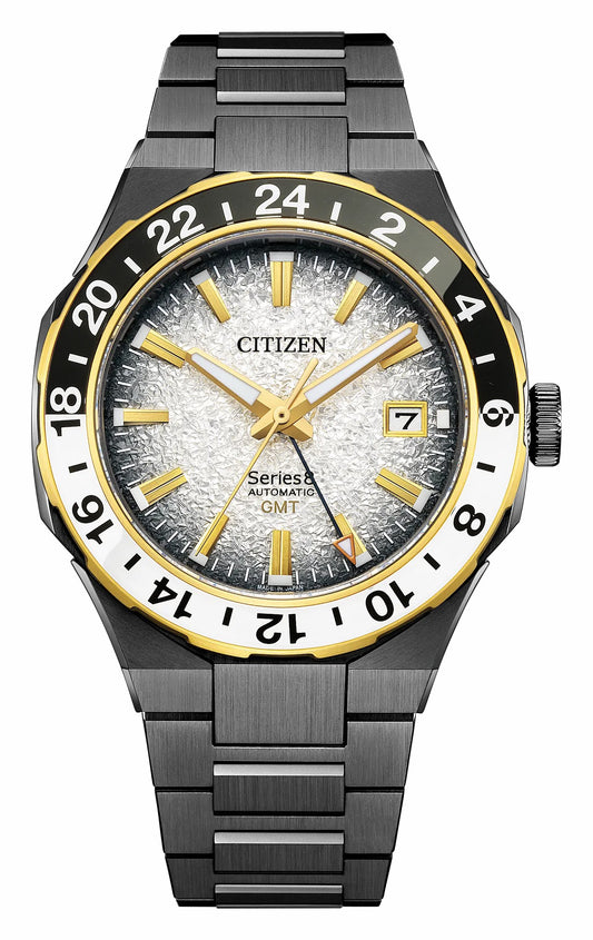 Series8 880 The Seasons Winter Silver-Tone Dial Stainless Steel Bracelet NB6035-55H - Citizen Exclusive
