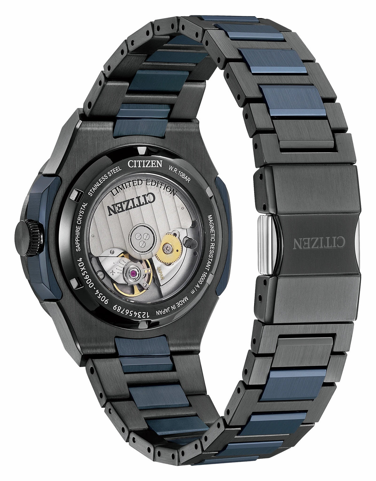 Series8 880 GMT Blue Dial Stainless Steel Bracelet NB6036-52N - Citizen Quality