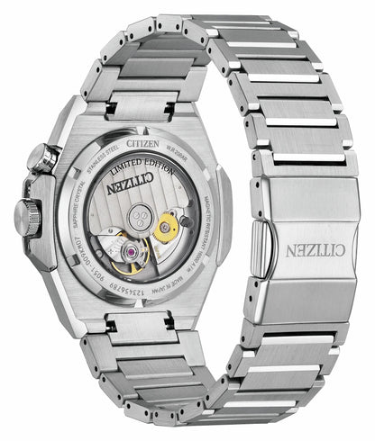 Series8 890 City Lights Silver-Tone Dial Stainless Steel Bracelet NB6060-58H - Citizen Deals