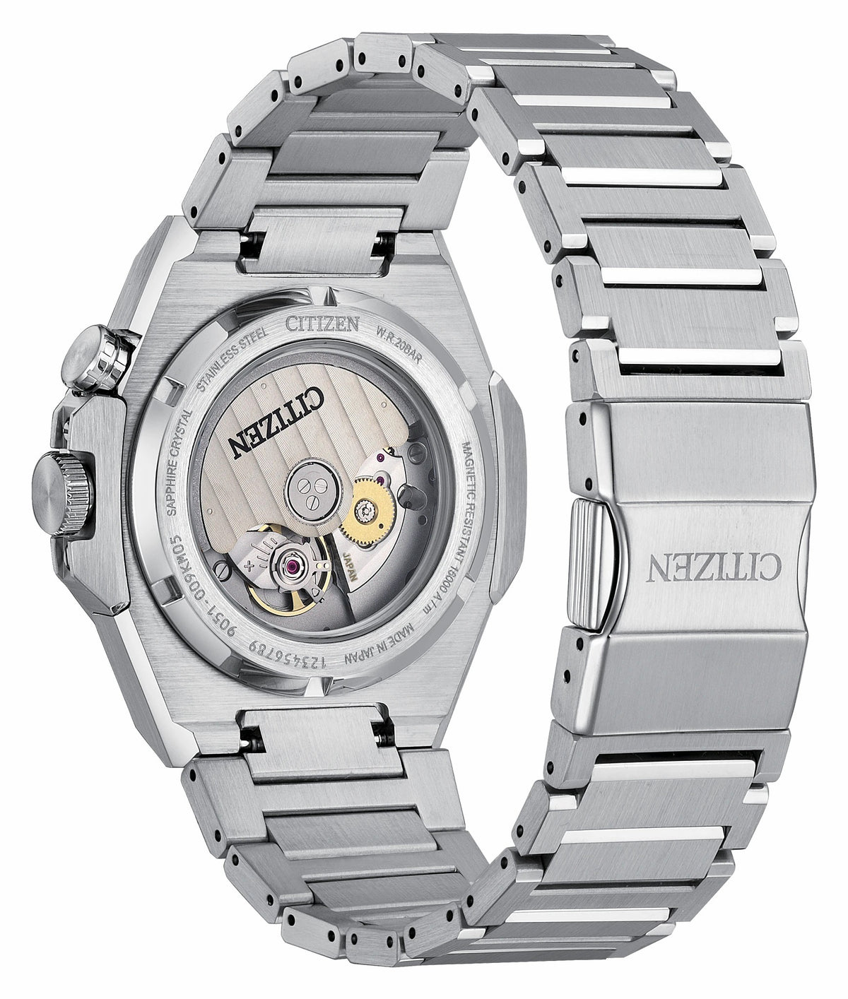 Series8 890 Green Dial Stainless Steel Bracelet NB6060-58X - Citizen Essential