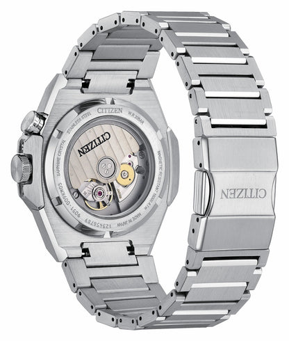 Series8 890 Green Dial Stainless Steel Bracelet NB6060-58X - Citizen Essential