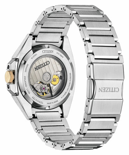 Series8 831 Champagne Dial Stainless Steel Bracelet NB6059-57P - Citizen Exclusive