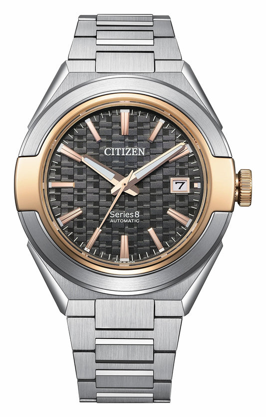 Series8 870 Gray Dial Stainless Steel Bracelet NA1034-51H - Citizen Value