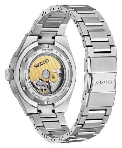 Series8 870 Blue Dial Stainless Steel Bracelet NA1037-53L - Citizen Special Offer