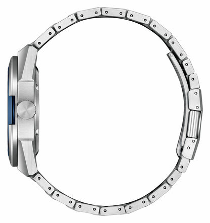 Series8 870 Blue Dial Stainless Steel Bracelet NA1037-53L - Citizen Special Offer