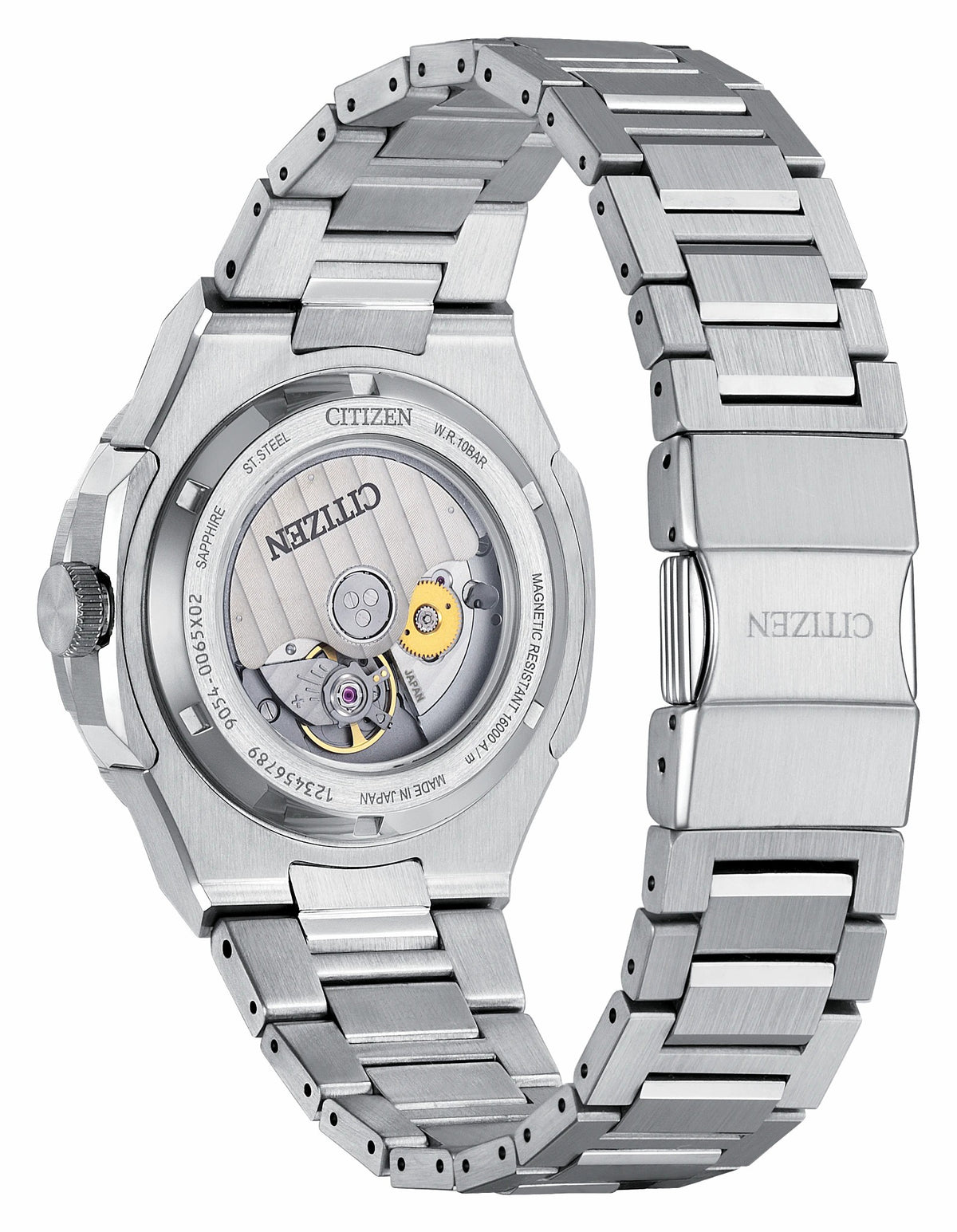 Series8 880 GMT Blue Dial Stainless Steel Bracelet NB6030-59L - Citizen Premium