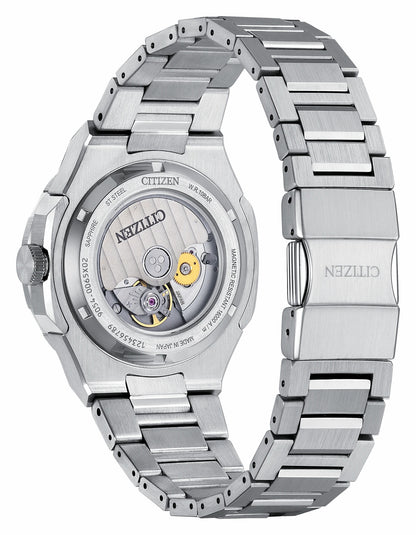 Series8 880 GMT Blue Dial Stainless Steel Bracelet NB6030-59L - Citizen Premium