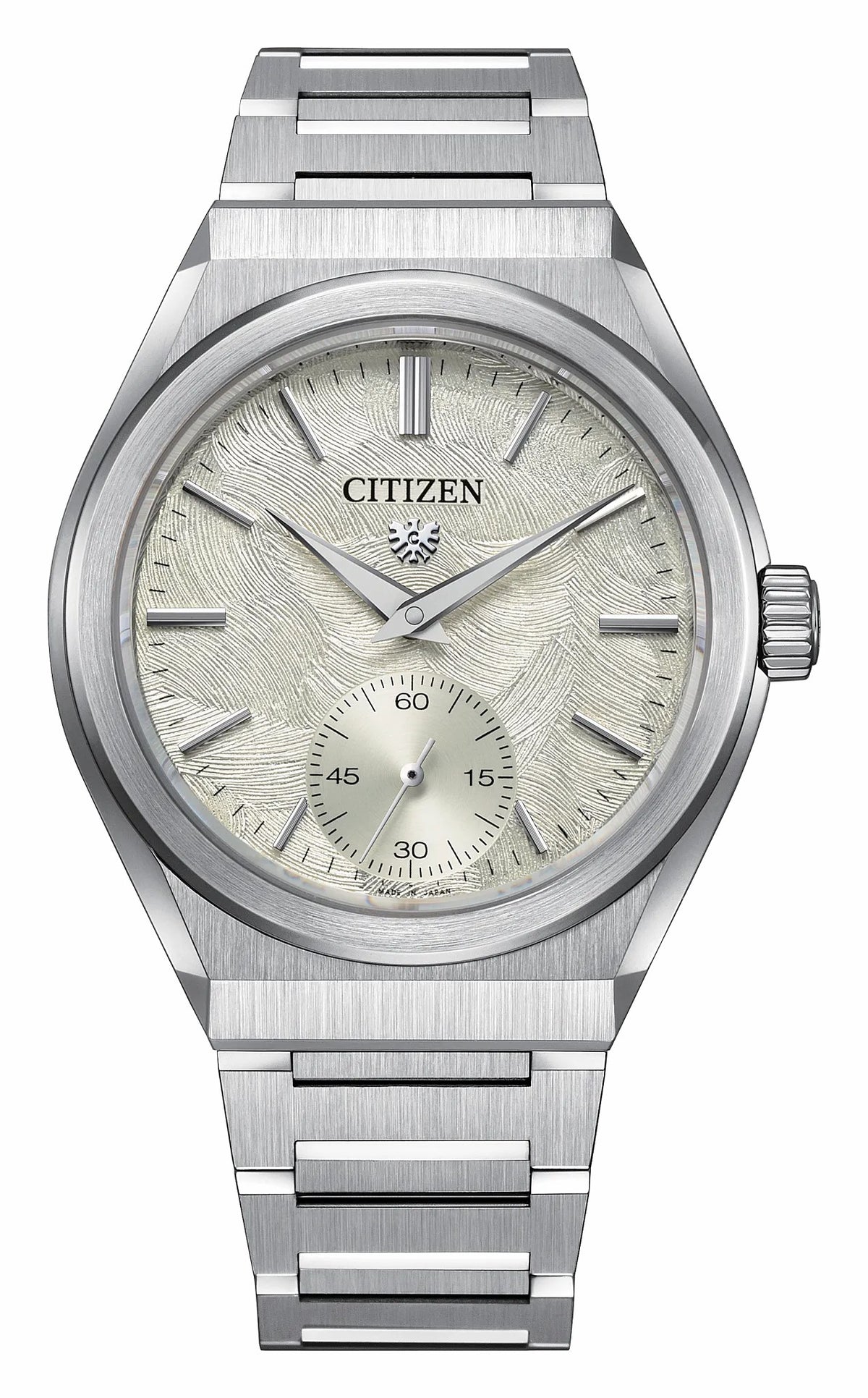 The CITIZEN Caliber 0200 Silver-Tone Dial Stainless Steel Bracelet NC0201-54A - Citizen Classic