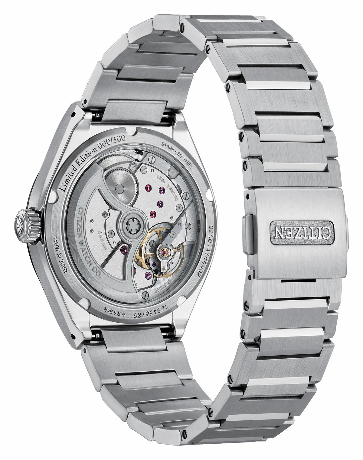The CITIZEN Caliber 0200 Silver-Tone Dial Stainless Steel Bracelet NC0201-54A - Citizen Classic