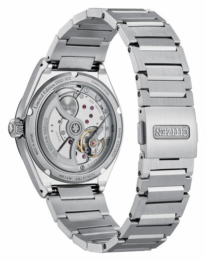 The CITIZEN Caliber 0200 Silver-Tone Dial Stainless Steel Bracelet NC0201-54A - Citizen Classic