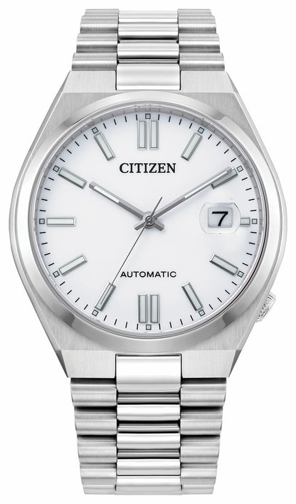 TSUYOSA White Dial Stainless Steel Bracelet NJ0150-56A - Citizen Classic