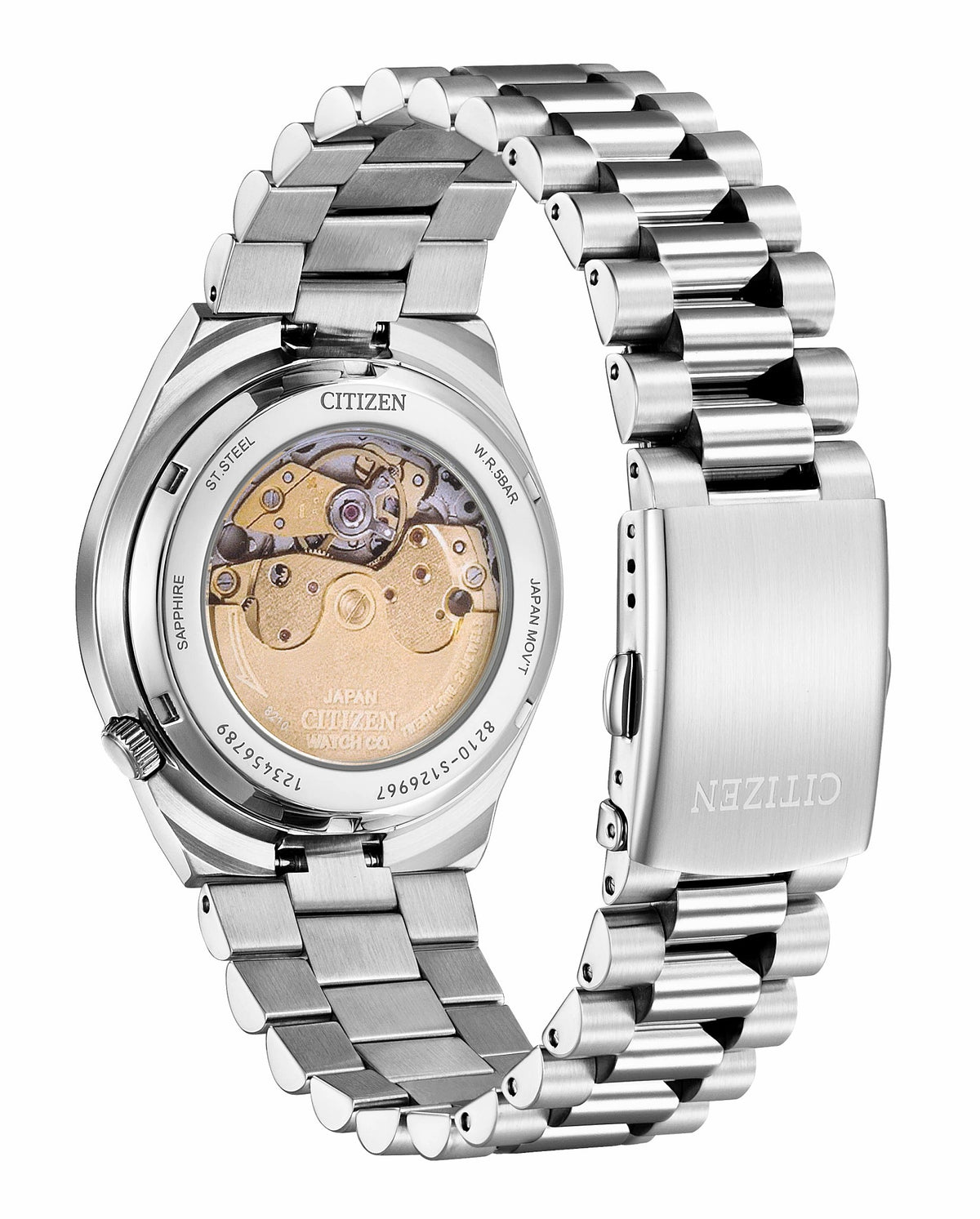 TSUYOSA White Dial Stainless Steel Bracelet NJ0150-56A - Citizen Classic