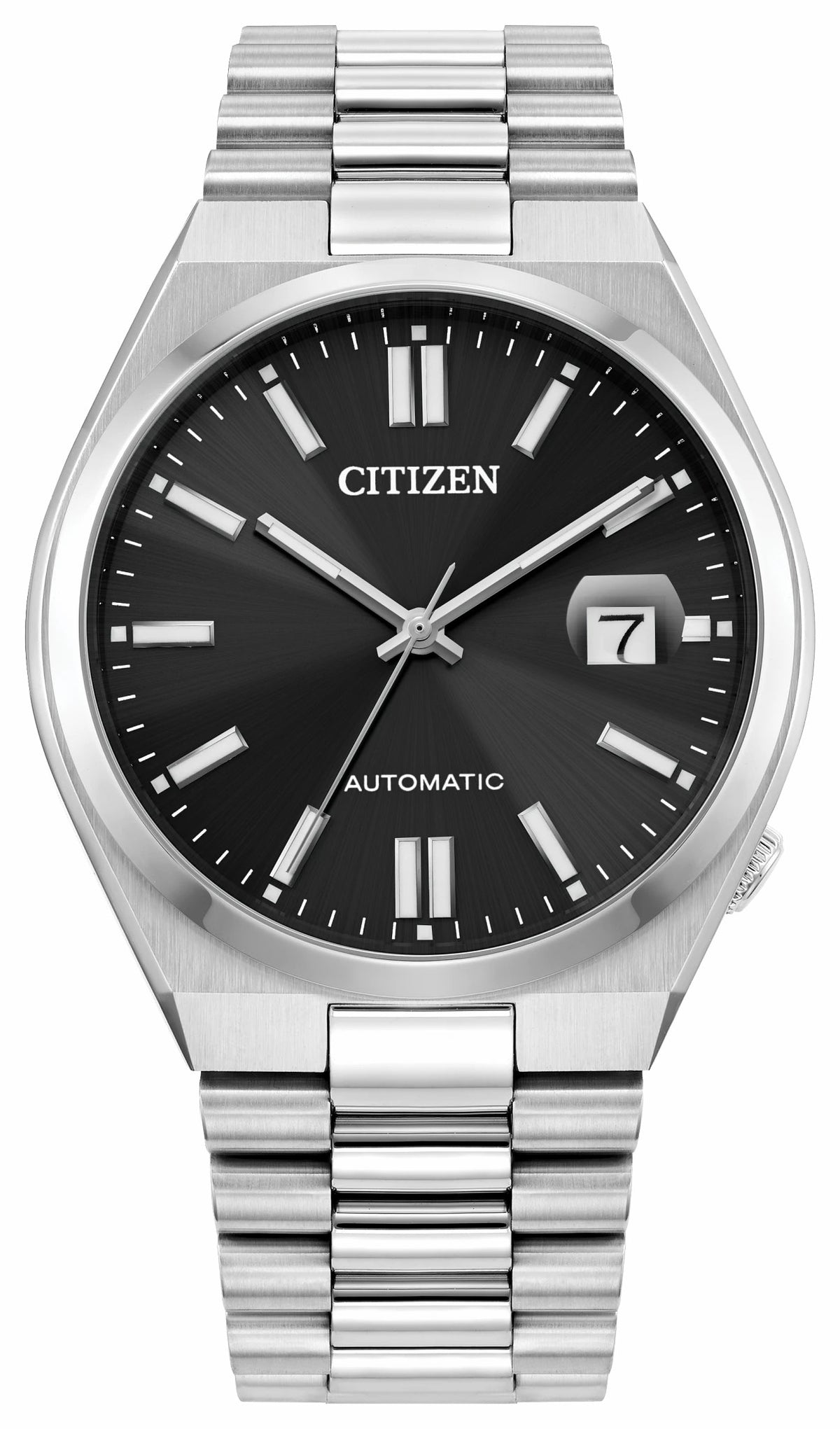 TSUYOSA Black Dial Stainless Steel Bracelet NJ0150-56E - Citizen Trusted