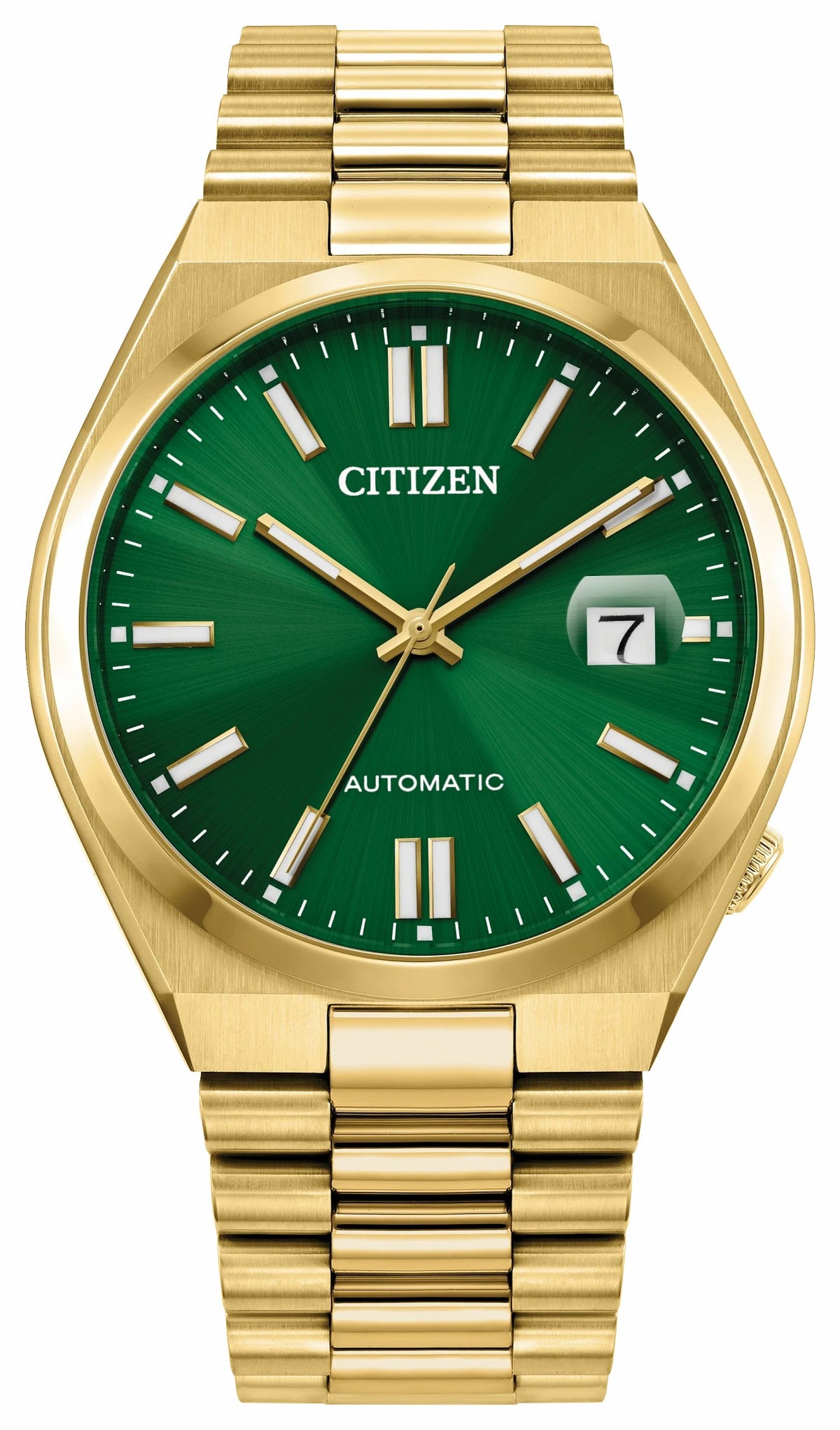 TSUYOSA Green Dial Stainless Steel Bracelet NJ0152-51X - Citizen Recommended