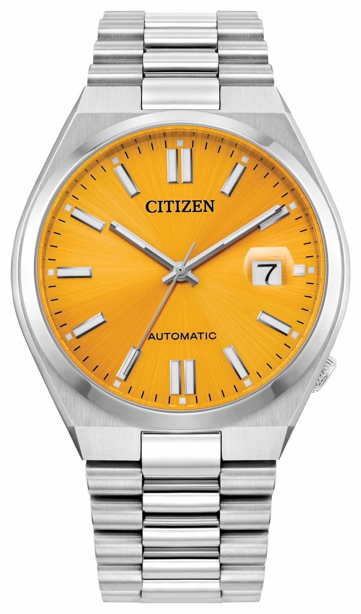 TSUYOSA Yellow Dial Stainless Steel Bracelet NJ0150-56Z - Citizen Smart Buy