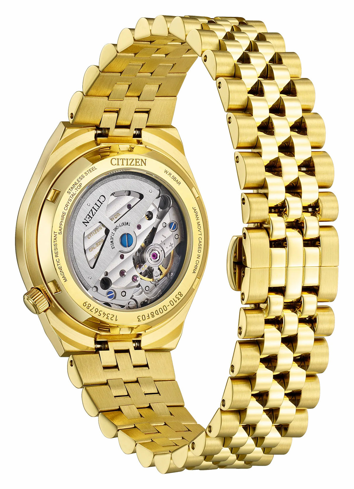 TSUYOSA 60 37mm Silver-Tone Dial Stainless Steel Bracelet NK0032-56A - Citizen Value