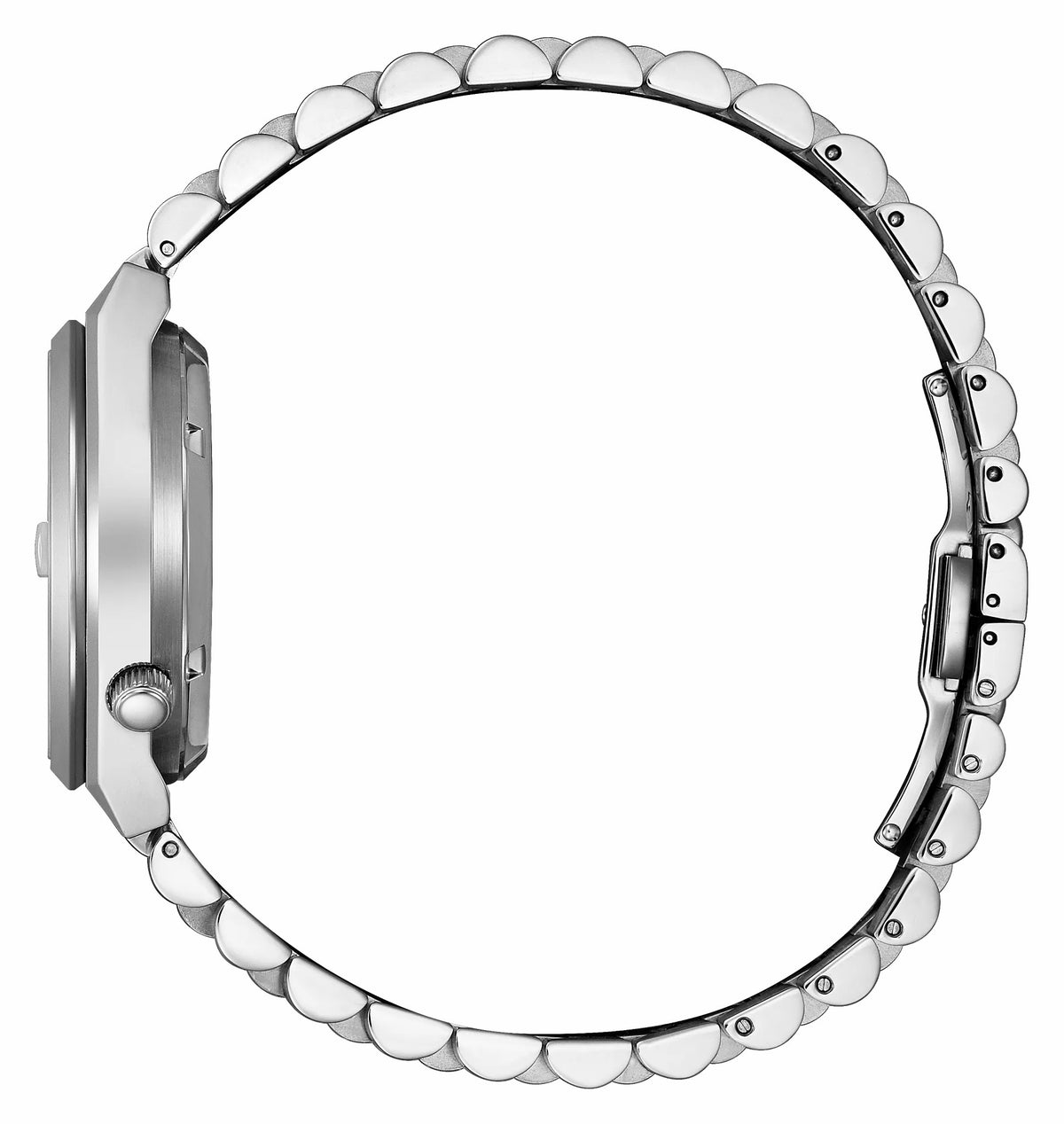 TSUYOSA 60 37mm Black Dial Stainless Steel Bracelet NK0030-51E - Citizen Sale