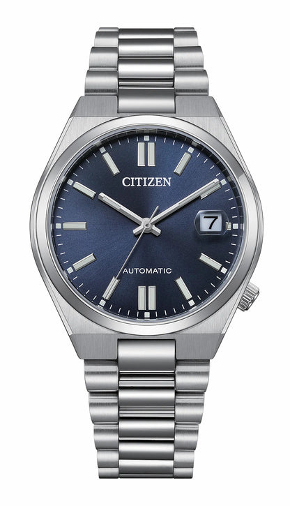 TSUYOSA 37mm Blue Dial Stainless Steel Bracelet NJ0200-50M - Citizen Trending