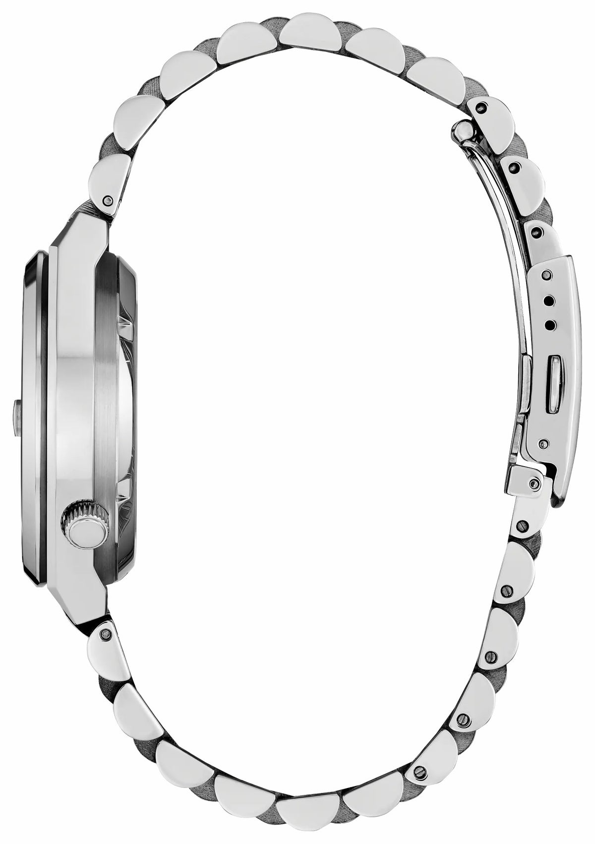 TSUYOSA 37mm Purple Dial Stainless Steel Bracelet NJ0200-50W - Citizen New