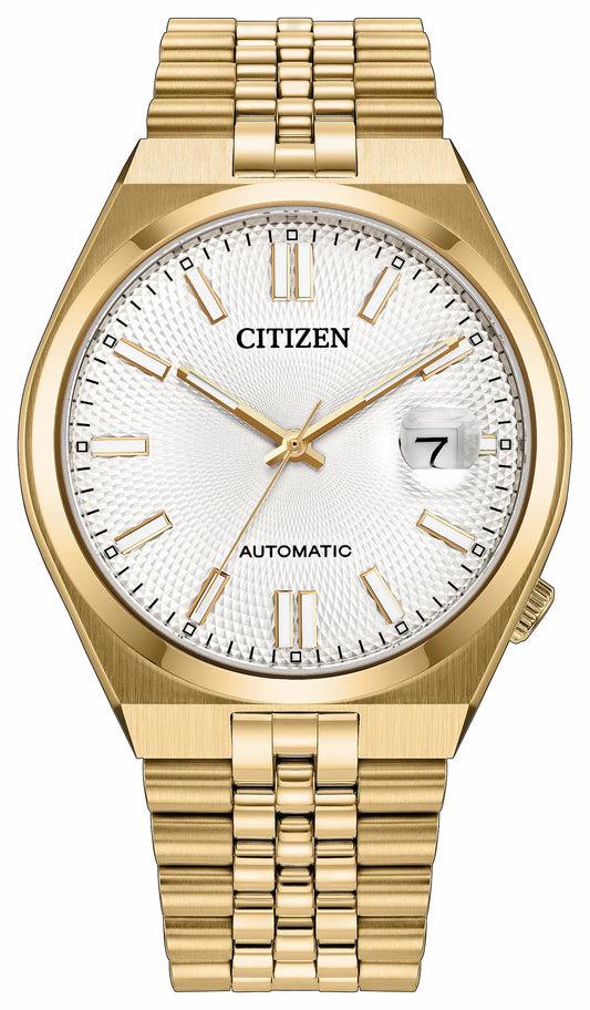 TSUYOSA 60 Silver-Tone Dial Stainless Steel Bracelet NK0022-50A - Citizen Customer Favorite