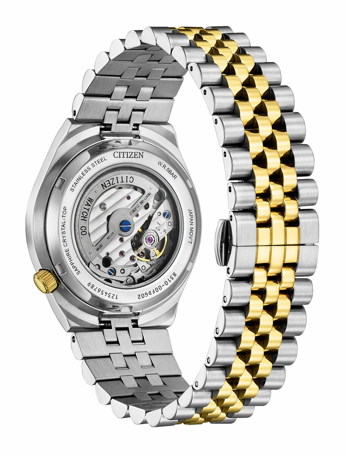 TSUYOSA 60 Green Dial Stainless Steel Bracelet NK0024-54X - Citizen Quality