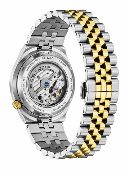 TSUYOSA 60 Green Dial Stainless Steel Bracelet NK0024-54X - Citizen Quality