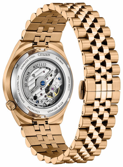 TSUYOSA 60 Blue Dial Stainless Steel Bracelet NK0023-57L - Citizen Trusted