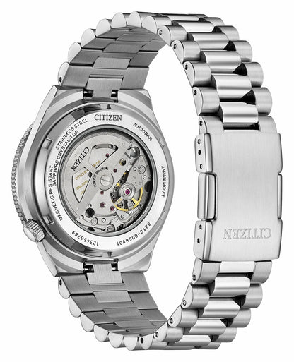 TSUYOSA Shore "Time Slip" Black Dial Stainless Steel Bracelet NJ0238-57E - Citizen Top Pick