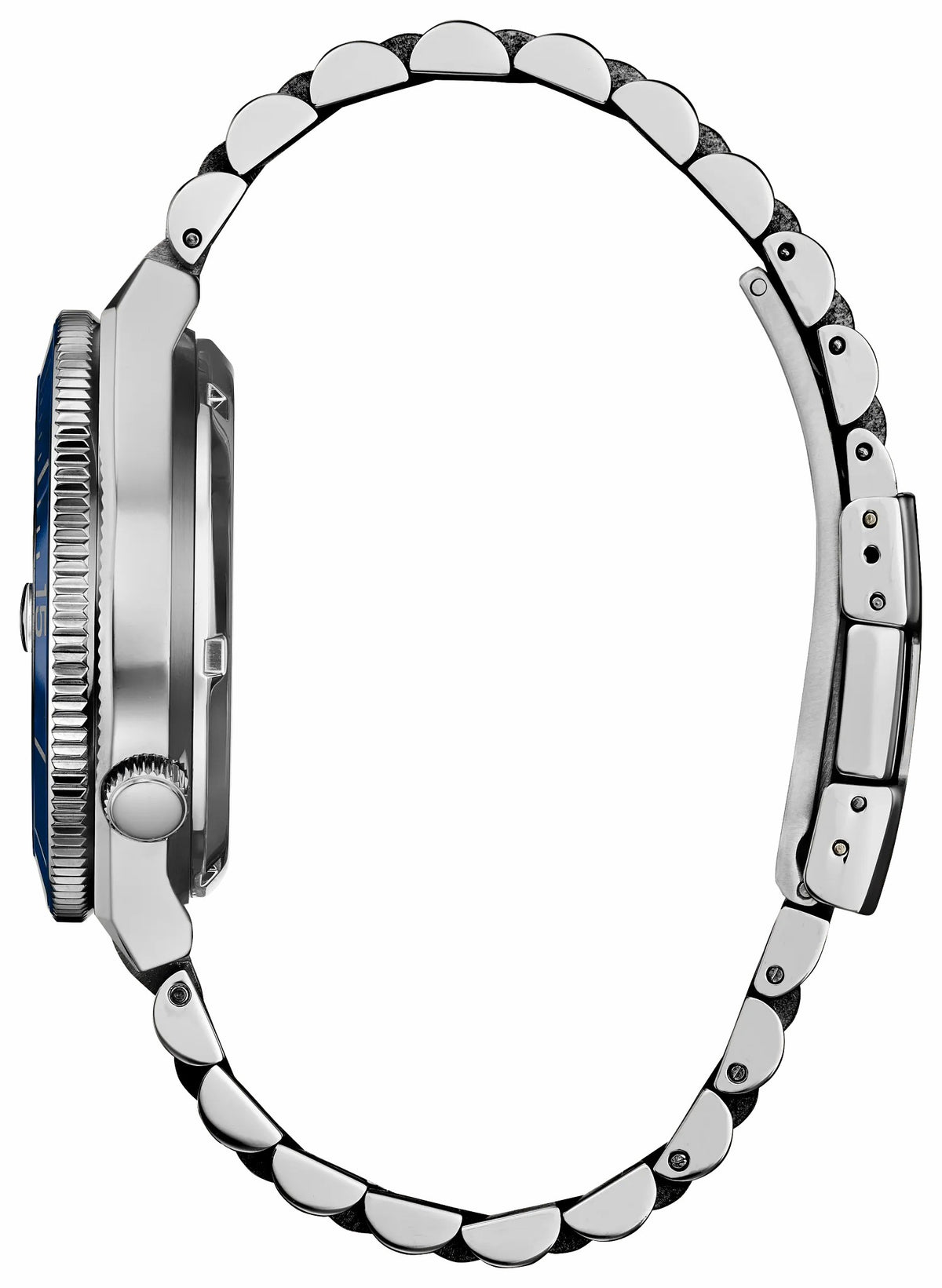 TSUYOSA Shore Navy Dial Stainless Steel Bracelet NJ0230-59L - Citizen Value