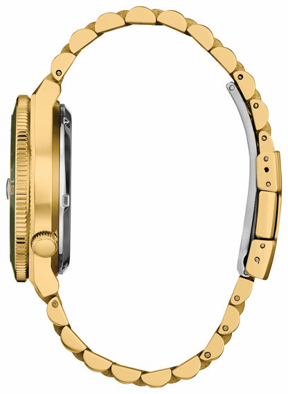 TSUYOSA Shore Green Dial Stainless Steel Bracelet NJ0232-53X - Citizen Top Pick