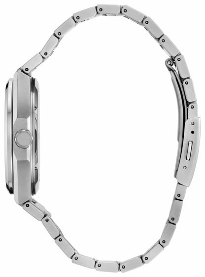 Zenshin Three-hand x Hypebeast Silver-Tone Dial Super Titanium with Duratect Platinum Bracelet AW0138-59A - Citizen Deals