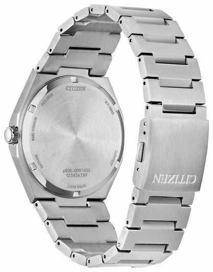 Zenshin Three-hand White Dial Super Titanium Bracelet AW0130-85A - Citizen Hot Sale