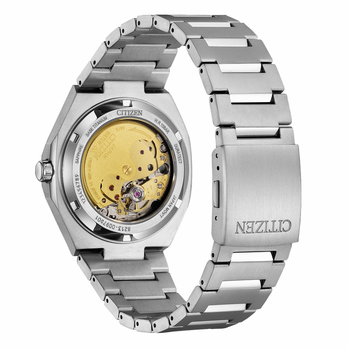 Zenshin Mechanical Dial Super Titanium Bracelet NJ0180-80M - Citizen Best Price