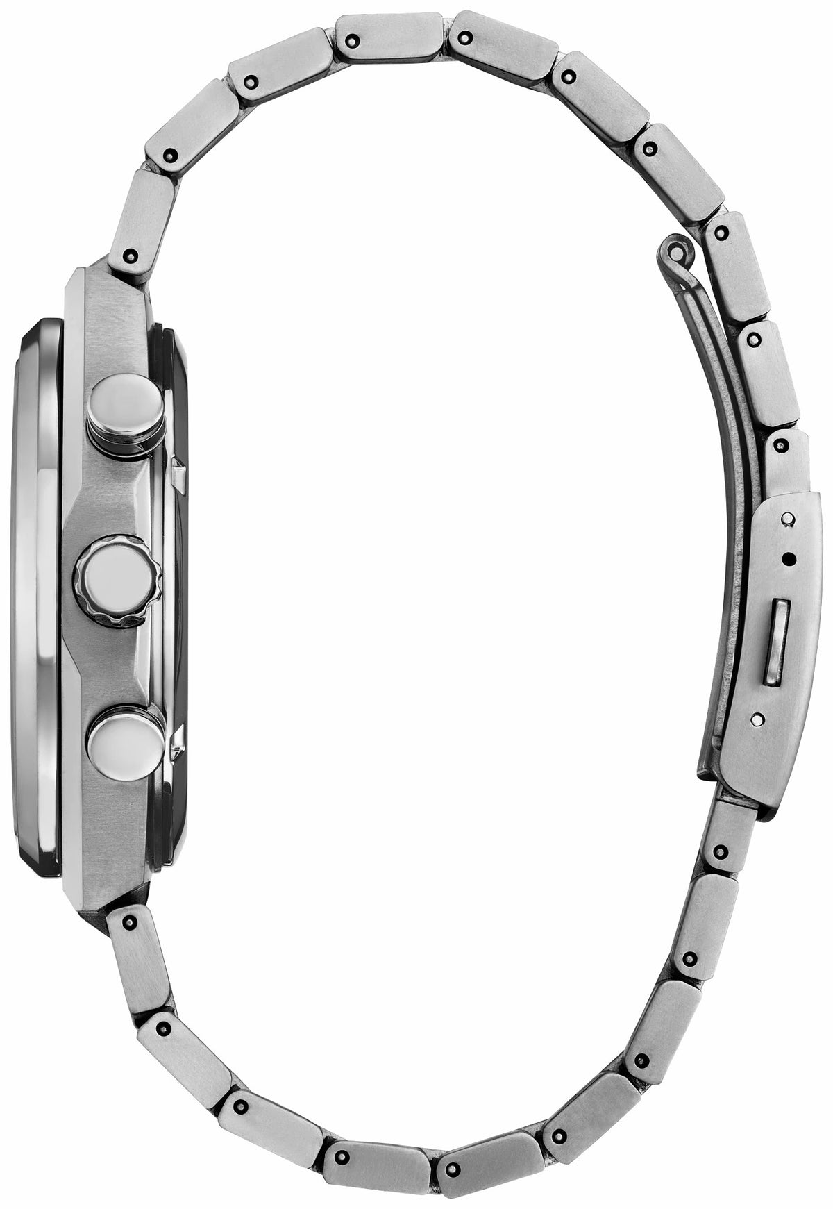 Zenshin Chrono Silver-Tone Dial Super Titanium Bracelet CA4610-85A - Citizen Trusted