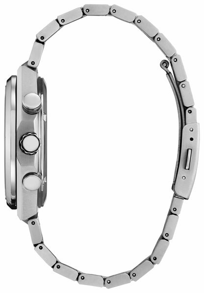 Zenshin Chrono Salmon Dial Super Titanium Bracelet CA4610-85Z - Citizen Featured