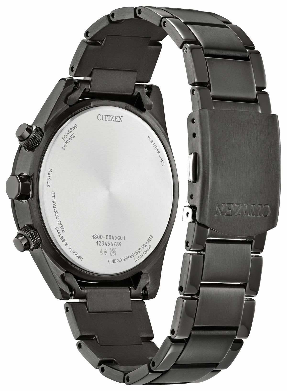 Sport Luxury Red Dial Stainless Steel Bracelet AT8267-51X - Citizen Quality