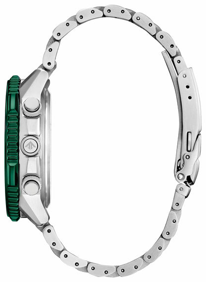 Promaster Air A-T Green Dial Stainless Steel Bracelet CB5004-59W - Citizen Great Value