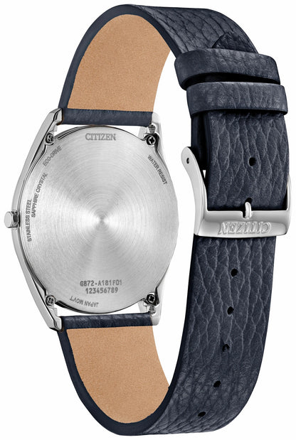 Suratto Blue Dial Leather Strap AR3120-08L - Citizen Deals