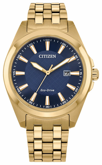 Peyten Blue Dial Stainless Steel Bracelet BM7532-54L - Citizen Great Value