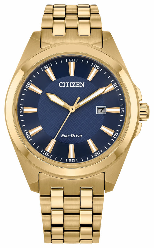 Peyten Blue Dial Stainless Steel Bracelet BM7532-54L - Citizen Great Value