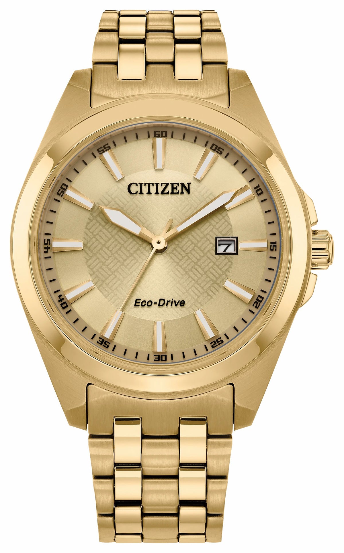 Peyten Champagne Dial Stainless Steel Bracelet BM7532-54P - Citizen Special Offer